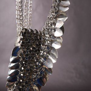 Metal Chain Mouth and Nose Mask